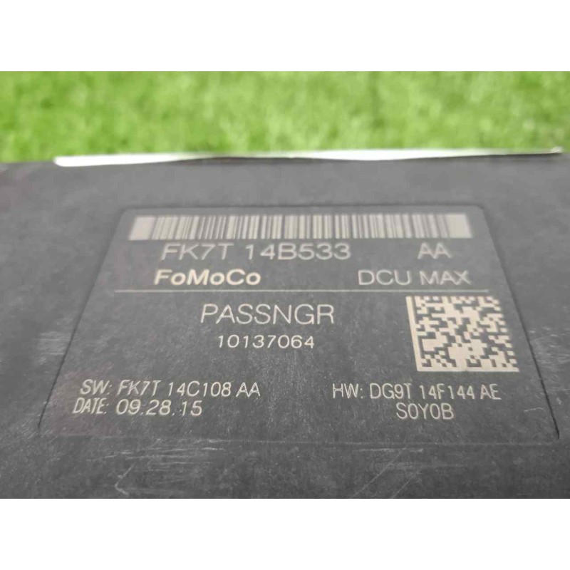 Recambio de modulo electronico para ford mondeo lim. 1.5 ecoboost cat referencia OEM IAM FK7T14B533AA  