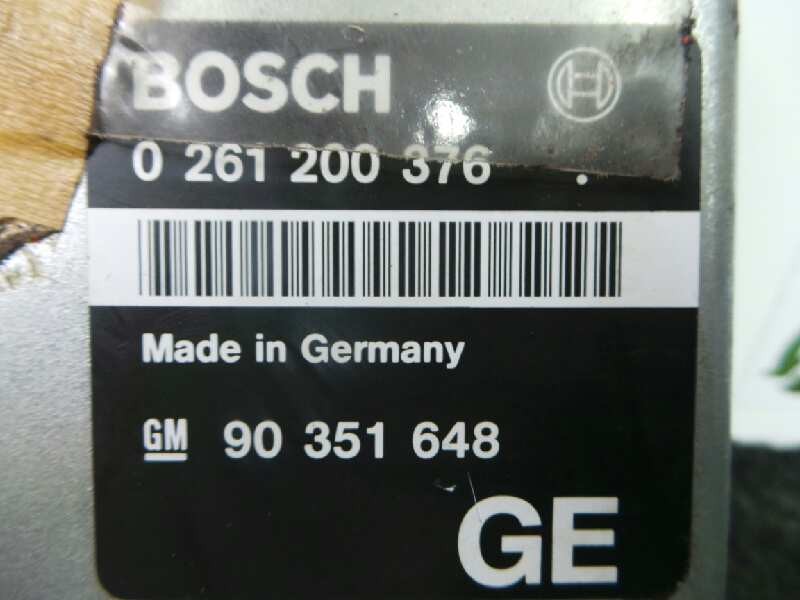 Recambio de centralita motor uce para opel vectra a 2.0 referencia OEM IAM 0261200376-90351648 BOSCH 