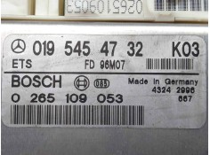 Recambio de centralita abs para mercedes-benz clase e (w210) berlina diesel 2.9 turbodiesel cat referencia OEM IAM 0265109053-01 2