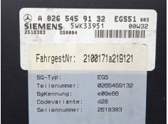 Recambio de modulo electronico para mercedes-benz clase e (w210) berlina diesel 2.9 turbodiesel cat referencia OEM IAM A02654591 2