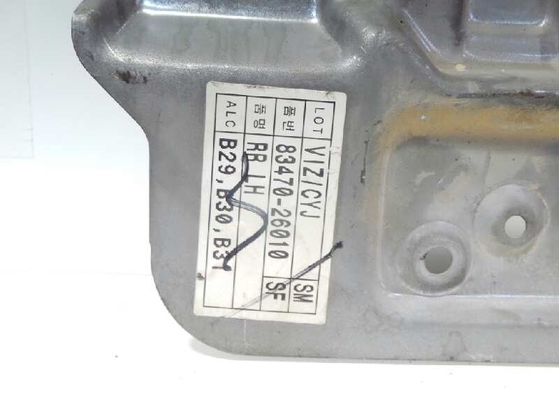 Recambio de elevalunas trasero izquierdo para hyundai santa fe (sm) 2.4 cat referencia OEM IAM 8347026010-9881026200  