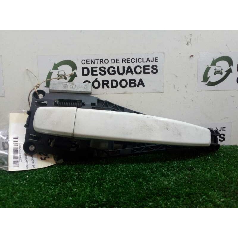 Recambio de maneta exterior trasera derecha para opel insignia berlina 2.0 cdti referencia OEM IAM SINREFERENCIA  BLANCA