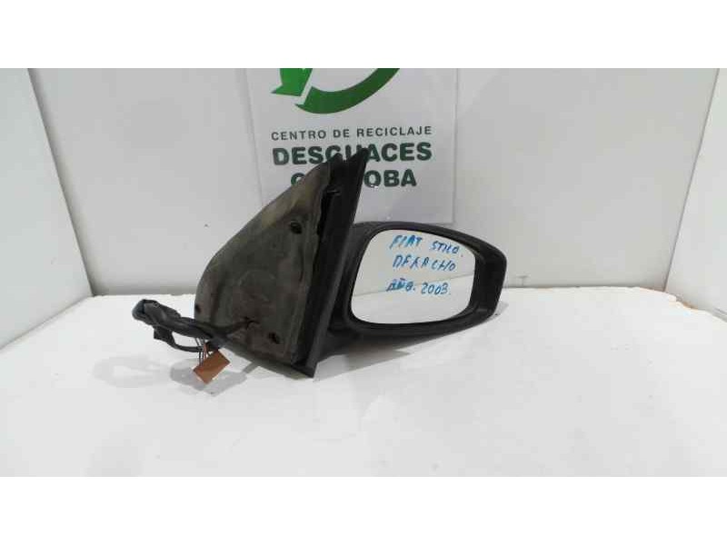 Recambio de retrovisor derecho para fiat stilo (192) 1.4 referencia OEM IAM  ELECTRICO - 9.PIN GRIS OSCURO