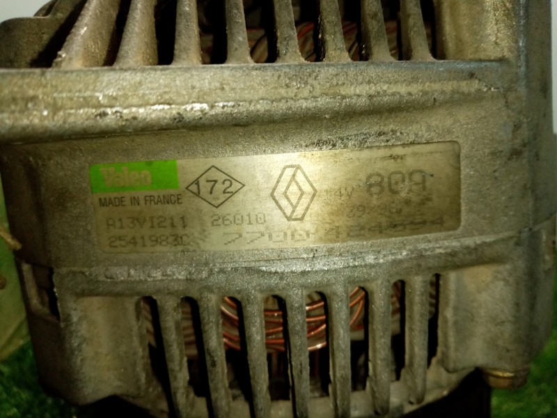 Recambio de alternador para renault megane i classic (la0) 1.9 diesel referencia OEM IAM 2541983C-7700424594 80AH 