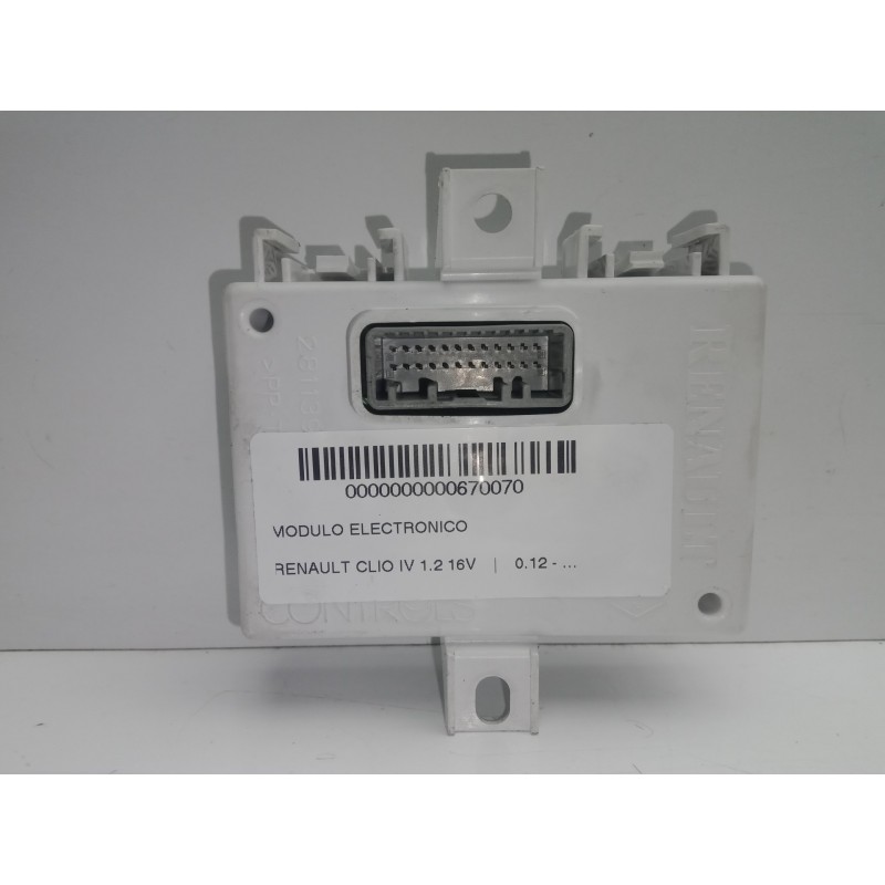 Recambio de modulo electronico para renault clio iv 1.2 16v referencia OEM IAM 283468105R-3130826M JOHNSON CONTROLS 