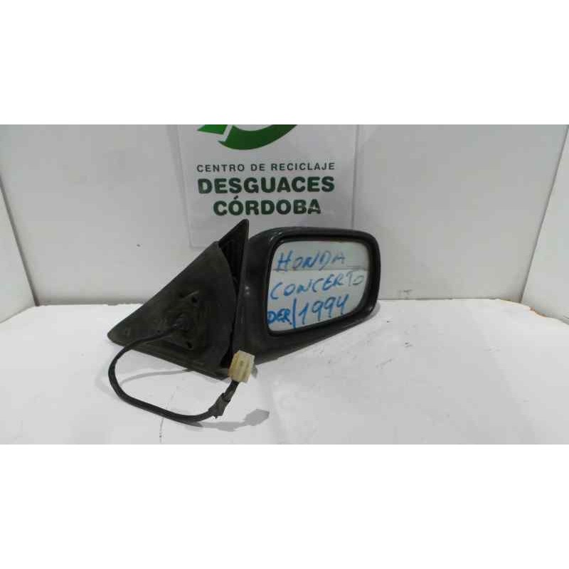 Recambio de retrovisor derecho para honda concerto (hw) referencia OEM IAM  ELECTRICO - 3.PIN NEGRO PLASTICO