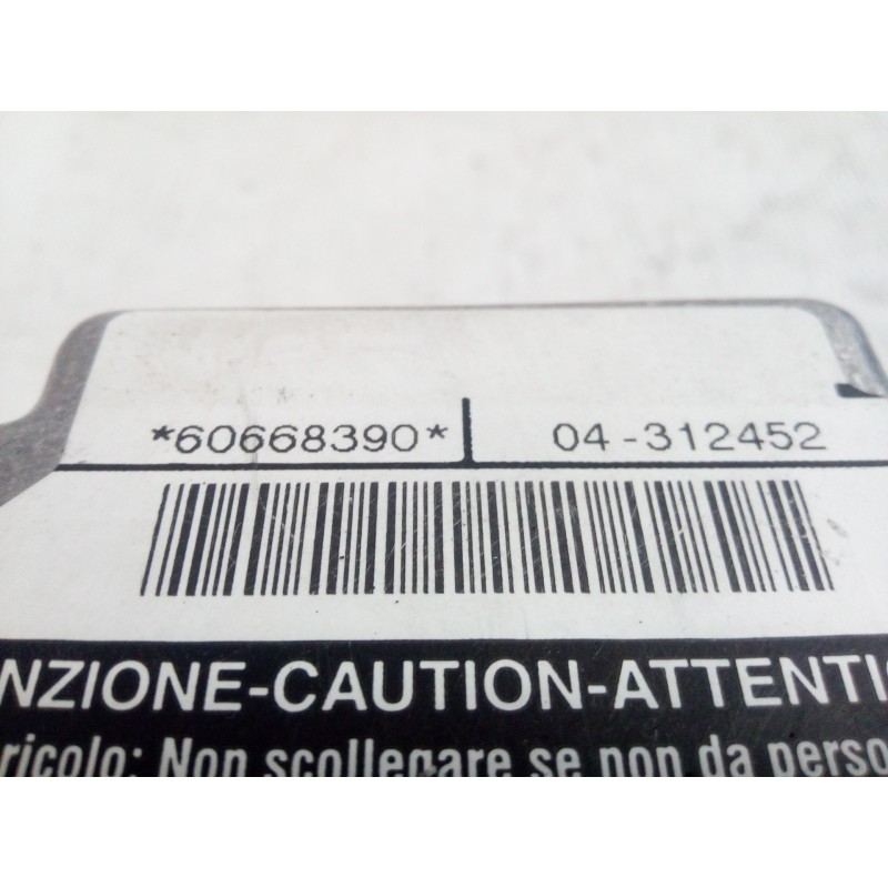 Recambio de centralita airbag para alfa romeo 156 (116) 1.6 16v cat referencia OEM IAM 60668390 SIN USO 