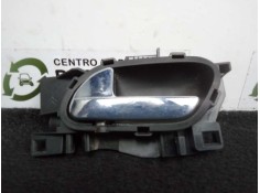 Recambio de maneta interior delantera izquierda para peugeot 207 1.6 hdi referencia OEM IAM 96555518VD CROMADA 