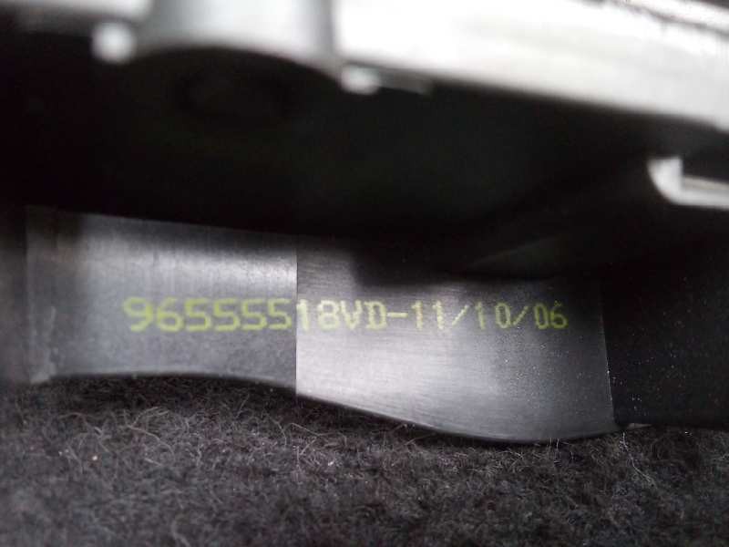 Recambio de maneta interior trasera izquierda para peugeot 207 1.6 hdi referencia OEM IAM 96555518VD CROMADA 