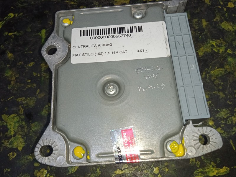 Recambio de centralita airbag para fiat stilo (192) 1.2 16v cat referencia OEM IAM 5WK43162-46835522 TYCO 