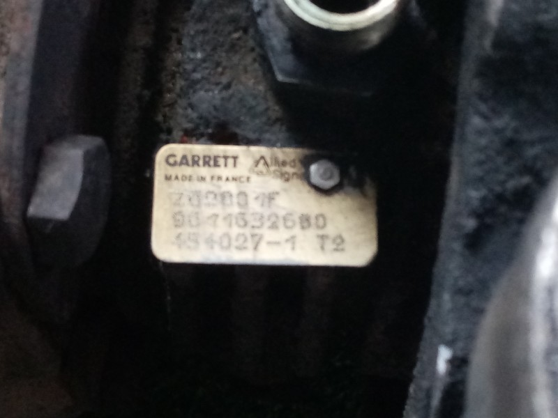 Recambio de turbocompresor para citroën xsara berlina 1.9 turbodiesel referencia OEM IAM 9611632680-4540271  