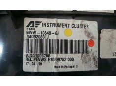 Recambio de cuadro instrumentos para seat alhambra (7v8) referencia OEM IAM 96VW10849GJ-7M0920801J   2