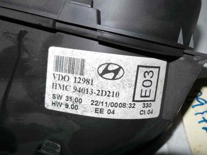 Recambio de cuadro instrumentos para hyundai elantra (xd) 1.6 16v cat referencia OEM IAM 940132D210-12981  
