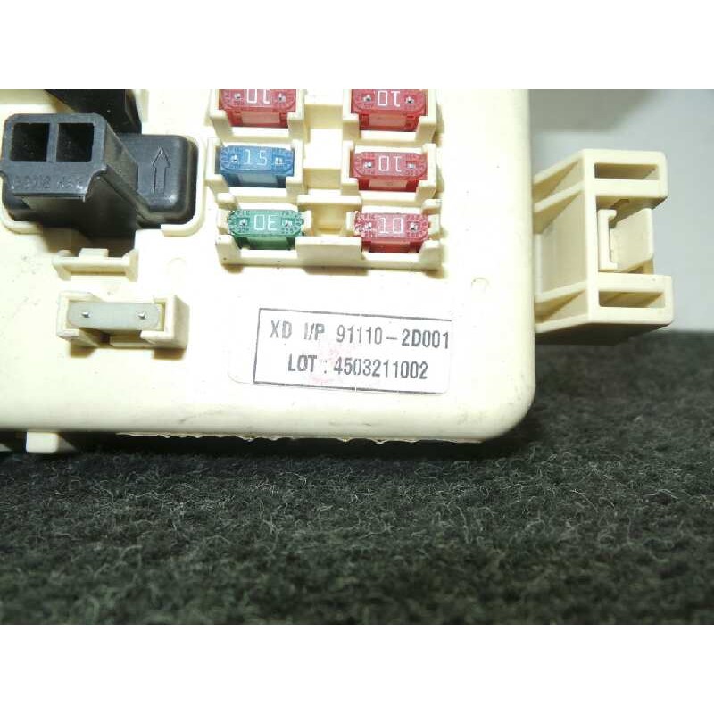 Recambio de caja reles / fusibles para hyundai elantra (xd) 2.0 crdi cat referencia OEM IAM 911102D001-4503211002  