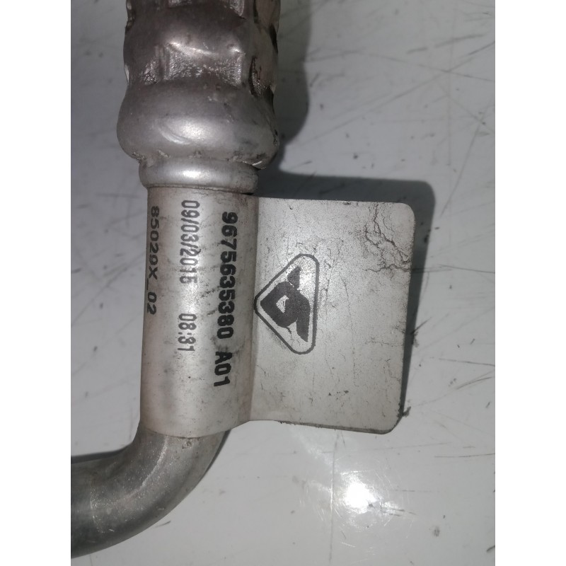 Recambio de tubos aire acondicionado para peugeot 308 1.6 16v e-hdi fap referencia OEM IAM 9675635380  