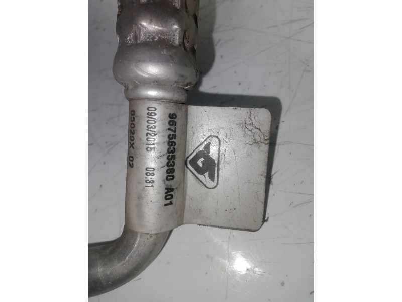 Recambio de tubos aire acondicionado para peugeot 308 1.6 16v e-hdi fap referencia OEM IAM 9675635380  