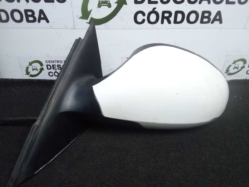Recambio de retrovisor izquierdo para seat ibiza (6l1) 1.9 sdi referencia OEM IAM  MANUAL BLANCO