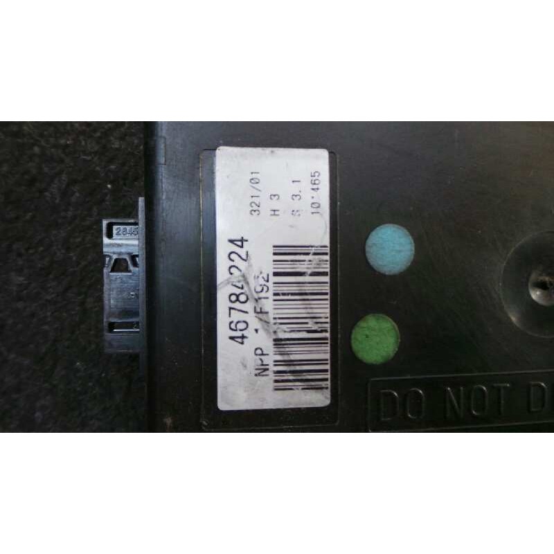 Recambio de centralita check control para fiat stilo (192) 1.9 jtd cat referencia OEM IAM 46784224  