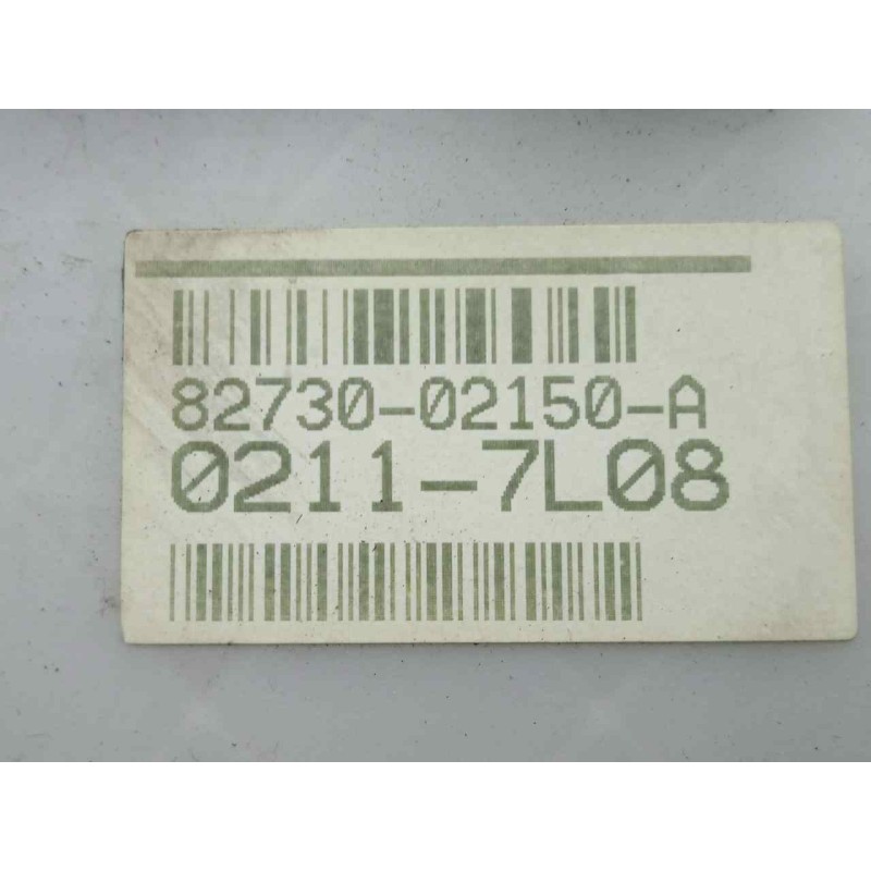 Recambio de caja reles / fusibles para toyota auris 1.4 turbodiesel cat referencia OEM IAM 02117L08-8273002150A-302757J21  