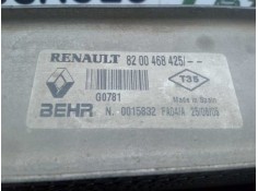 Recambio de intercooler para renault megane ii berlina 3p 2.0 16v turbo referencia OEM IAM 8200468425 585X203X51 ALUMINIO 2