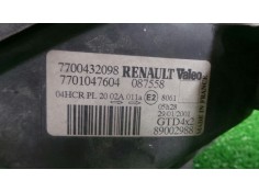 Recambio de faro izquierdo para renault scenic (ja..) 1.9 dti diesel referencia OEM IAM 7700432098-7701047604 99-02 FONDO.CROMAD 2