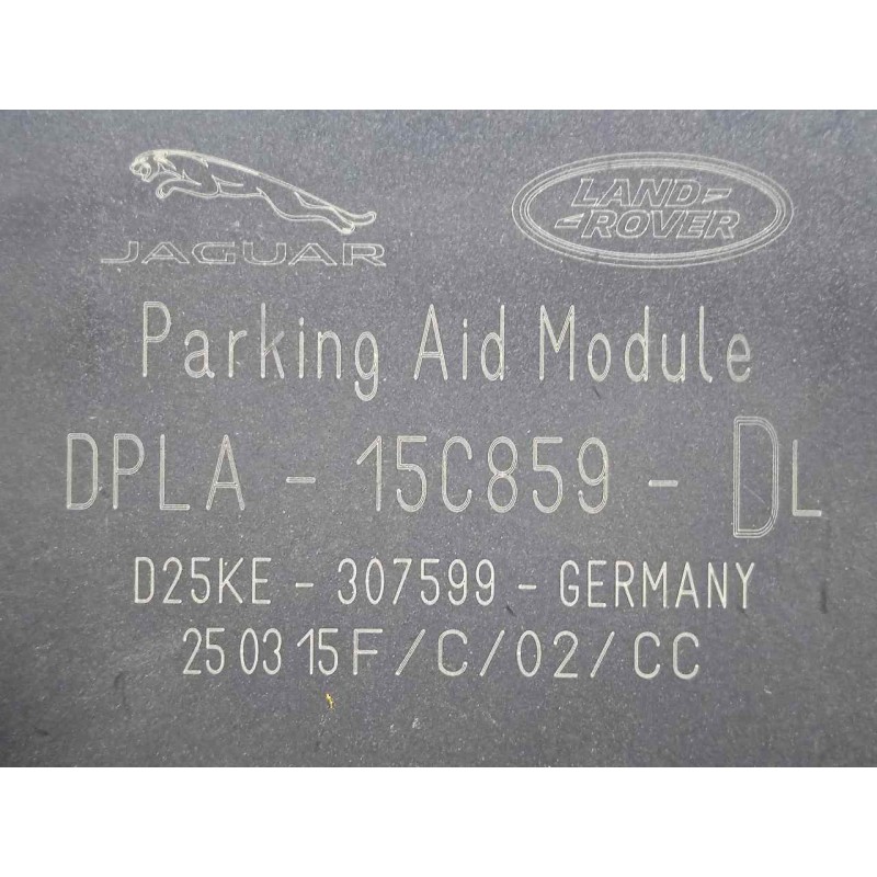Recambio de modulo electronico para land rover evoque 2.2 td4 cat referencia OEM IAM DPLA15C859DL-D25KE307599  
