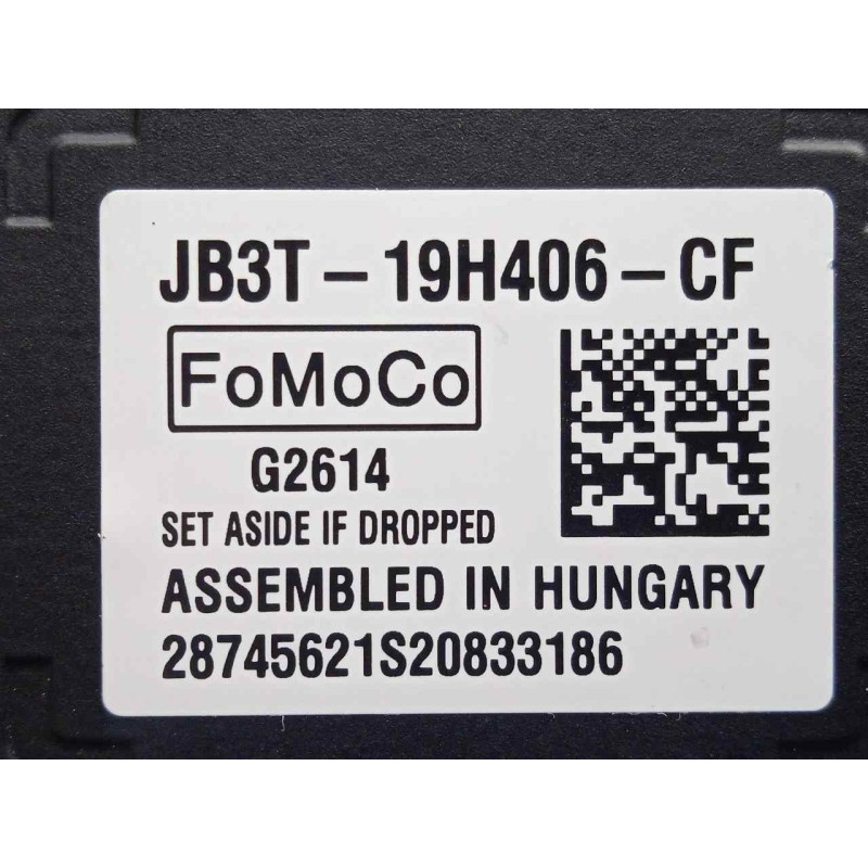 Recambio de modulo electronico para ford ranger (tke) 2.0 tdci panther cat referencia OEM IAM JB3T19H406CF  