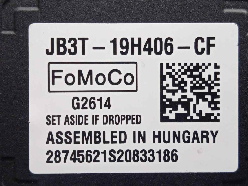 Recambio de modulo electronico para ford ranger (tke) 2.0 tdci panther cat referencia OEM IAM JB3T19H406CF  
