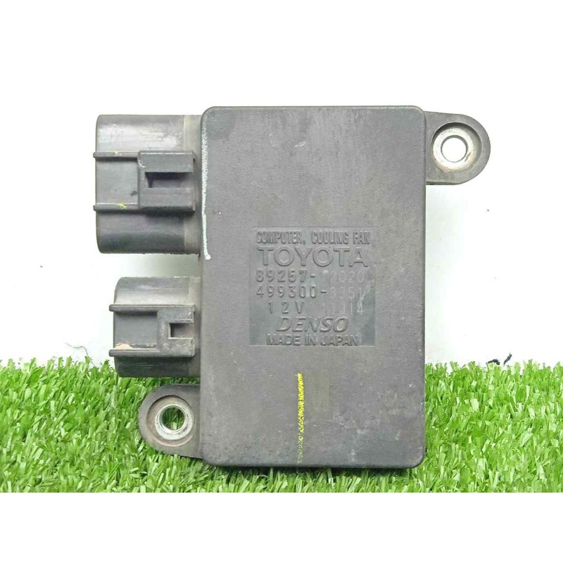 Recambio de resistencia electroventilador para toyota auris 1.4 turbodiesel cat referencia OEM IAM 8925712020-4993003351 DENSO 