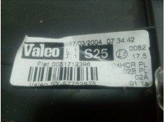 Recambio de faro izquierdo para fiat punto berlina (188) 1.2 16v cat referencia OEM IAM 0051712396-67752875 99-03 - SIN USAR SIN 2