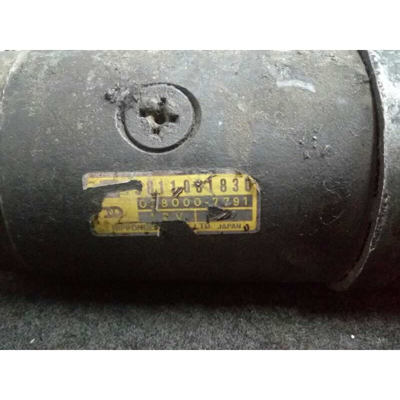 Recambio de motor arranque para isuzu trooper 2.2 turbodiesel referencia OEM IAM 0280007791  