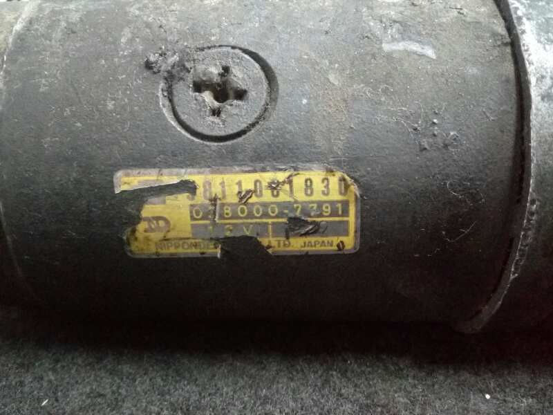 Recambio de motor arranque para isuzu trooper 2.2 turbodiesel referencia OEM IAM 0280007791  