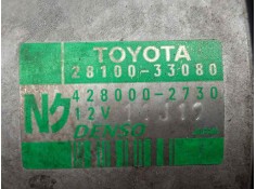 Recambio de motor arranque para toyota auris 1.4 turbodiesel cat referencia OEM IAM 2810033080-4280002730 9.DIENTES DENSO 2