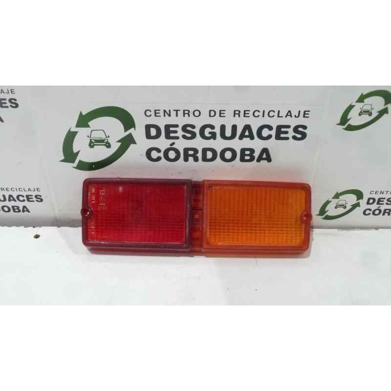 Recambio de piloto trasero derecho para seat 124 1200 referencia OEM IAM  68-71 SOLO TULIPA - ROJO/AMBAR