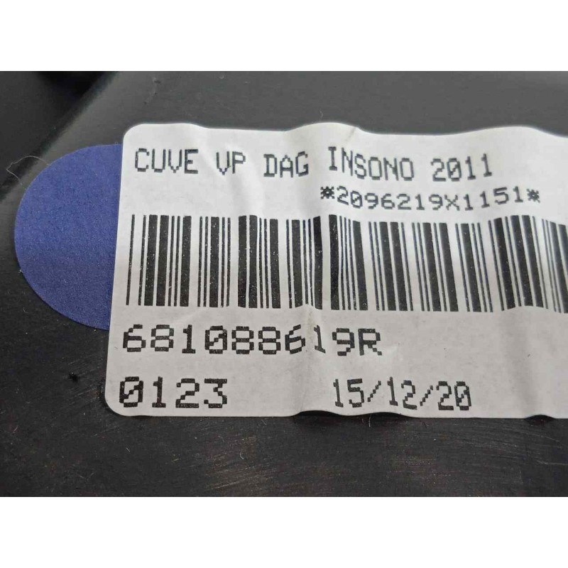 Recambio de guantera para renault kangoo 1.5 blue dci diesel fap referencia OEM IAM 681088619R  