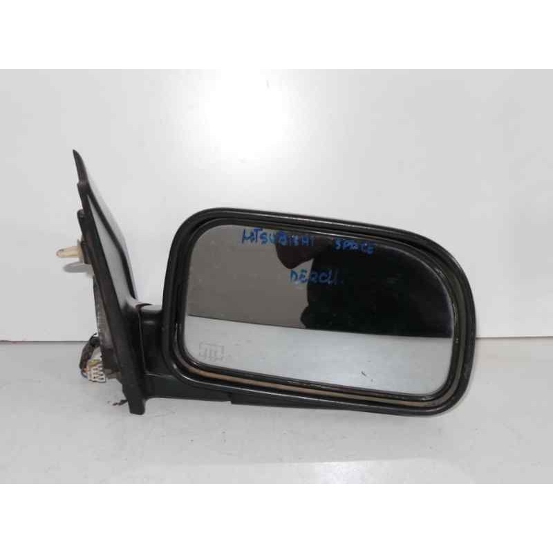 Recambio de retrovisor derecho para mitsubishi space wagon (n30/n40) referencia OEM IAM  ELECTRICO NEGRO