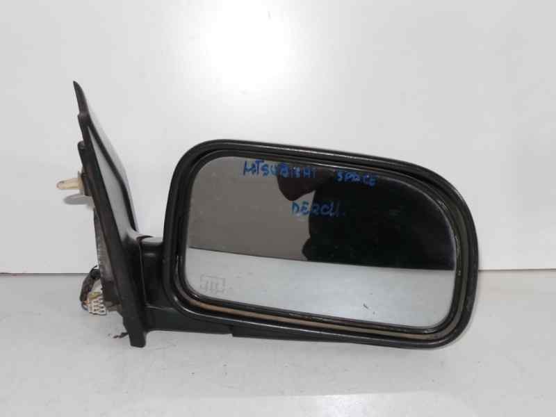 Recambio de retrovisor derecho para mitsubishi space wagon (n30/n40) referencia OEM IAM  ELECTRICO NEGRO