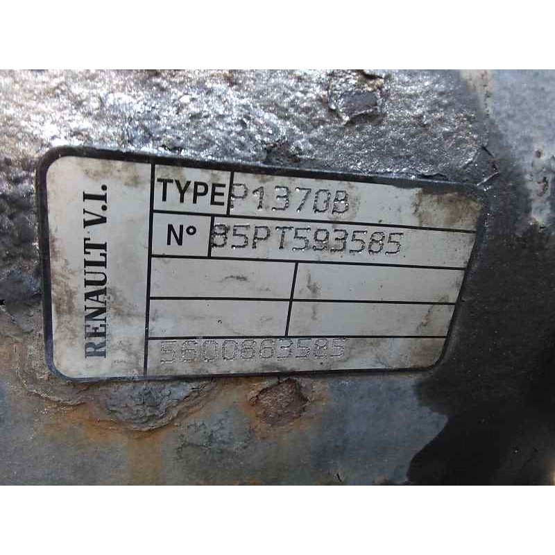 Recambio de diferencial trasero para renault ( truck ) 420.18t 4x2 11116 c.c dci referencia OEM IAM P1370B-85PT593585-5600663585