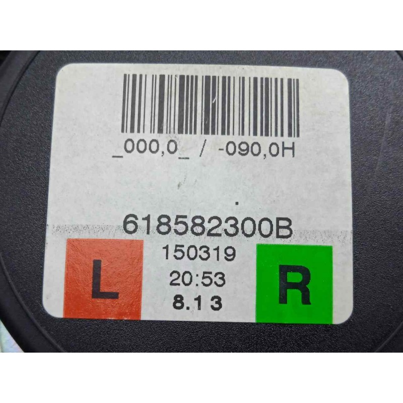 Recambio de cinturon seguridad trasero izquierdo para land rover evoque 2.2 td4 cat referencia OEM IAM 618582300B  