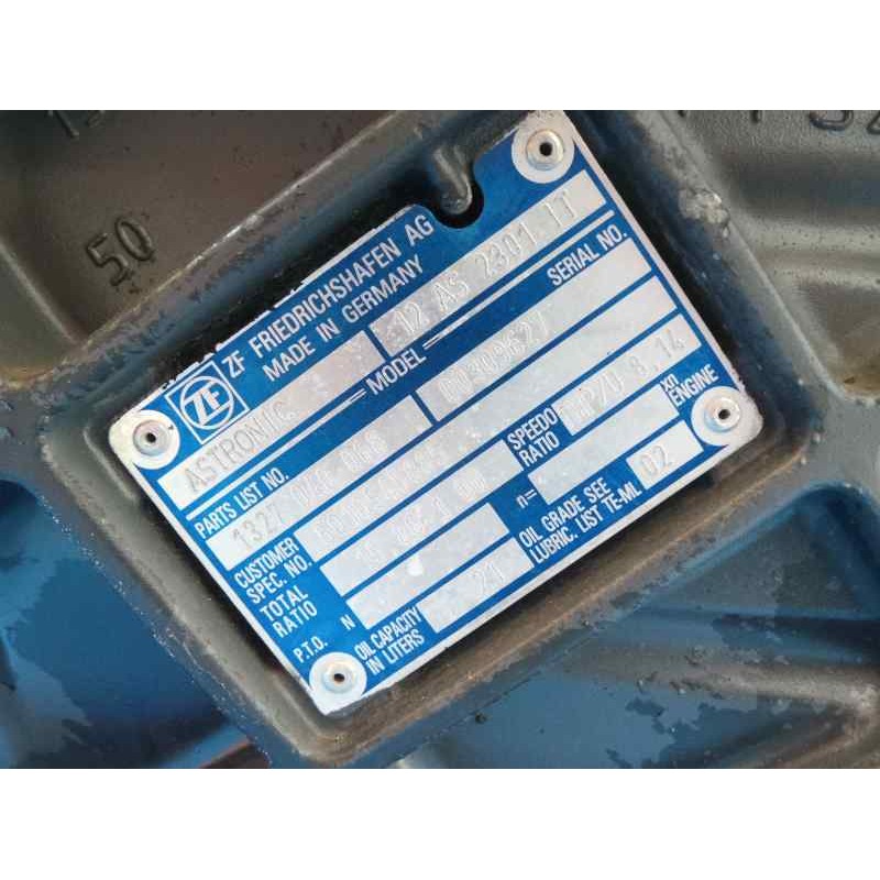 Recambio de caja cambios para renault ( truck ) 420.18t 4x2 11116 c.c dci referencia OEM IAM 12AS2301IT-1327040068-5010545885 SE