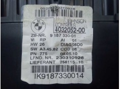 Recambio de cuadro instrumentos para bmw serie 1 berlina (e81/e87) 2.0 16v diesel cat referencia OEM IAM 4032052-403205200-91873 2