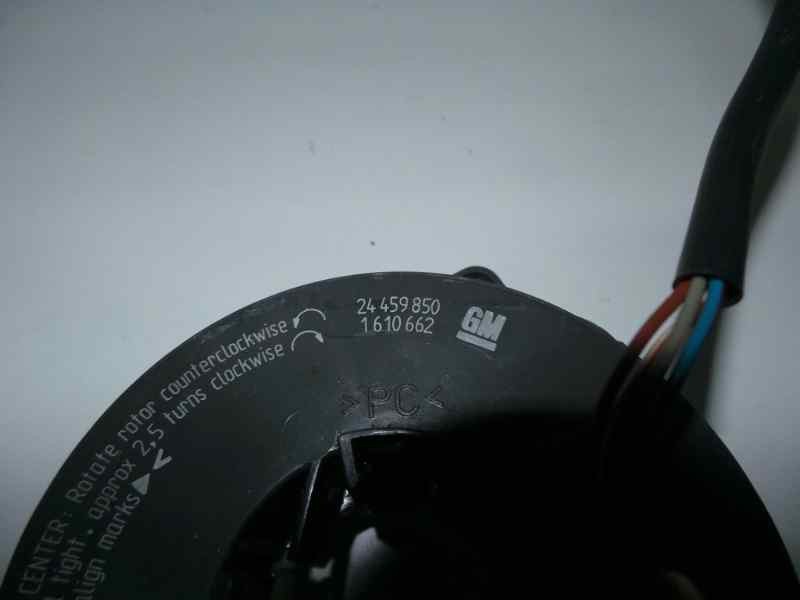 Recambio de anillo airbag para opel corsa c club referencia OEM IAM 24459850-1610662  