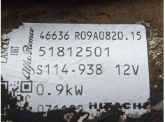 Recambio de motor arranque para fiat panda (169) 1.2 cat referencia OEM IAM 51812501-S114938 10.DIENTES HITACHI 2