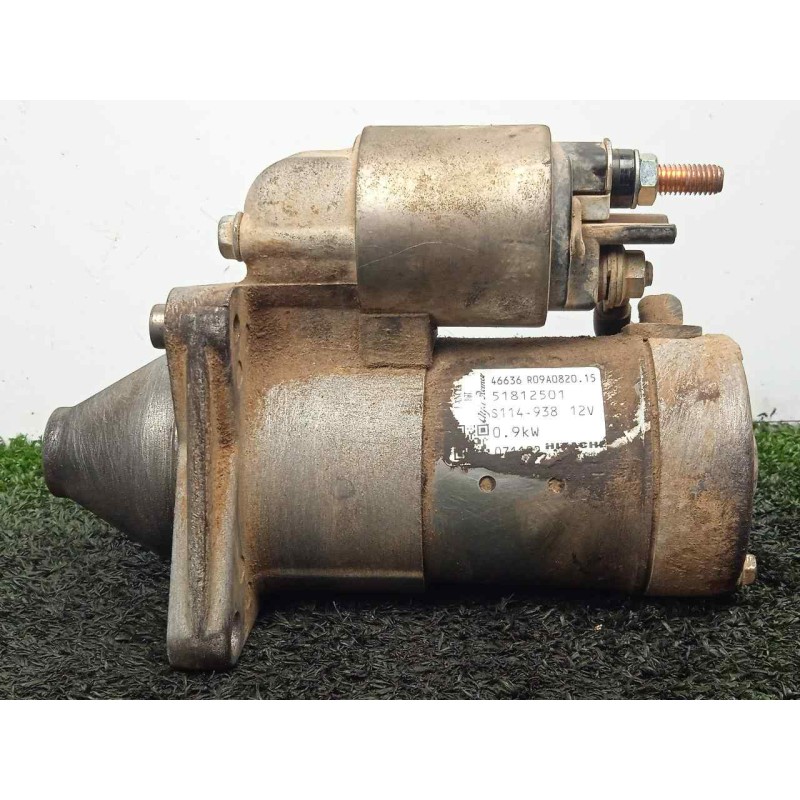 Recambio de motor arranque para fiat panda (169) 1.2 cat referencia OEM IAM 51812501-S114938 10.DIENTES HITACHI
