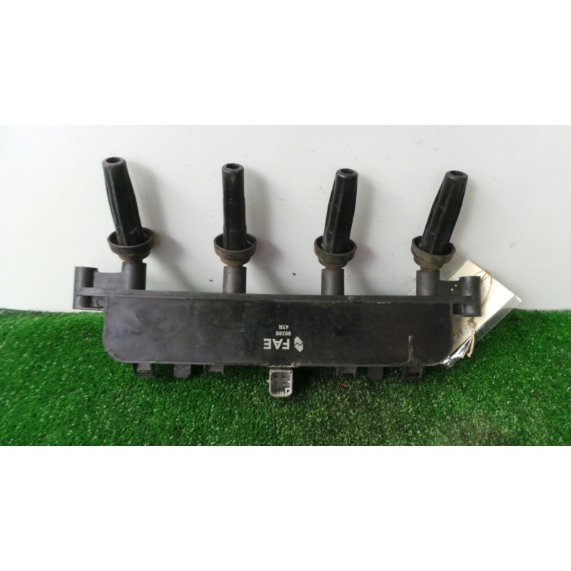Recambio de bobina encendido para peugeot 206 berlina 1.4 referencia OEM IAM 80208 4.PINES 4.CONEXIONES