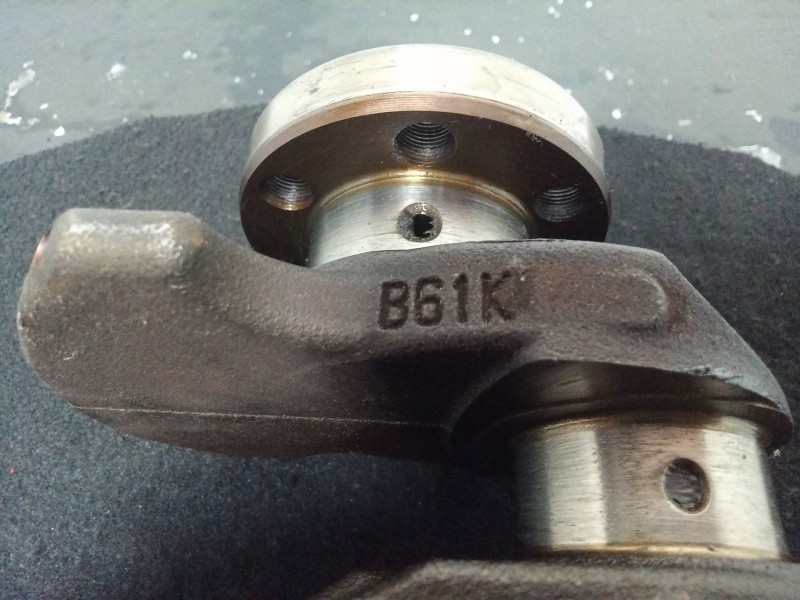 Recambio de cigueñal para mazda 323 berl. f/s (bj) 1.6 cat referencia OEM IAM B61K  