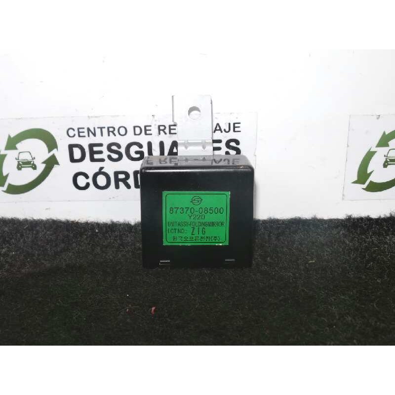 Recambio de modulo electronico para ssangyong rexton 2.7 turbodiesel cat referencia OEM IAM 8737008500  