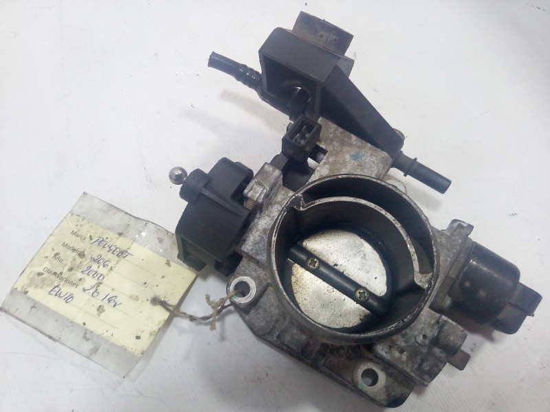 Recambio de caja mariposa para peugeot 206 berlina 2.0 16v cat referencia OEM IAM SOLEX  EW10