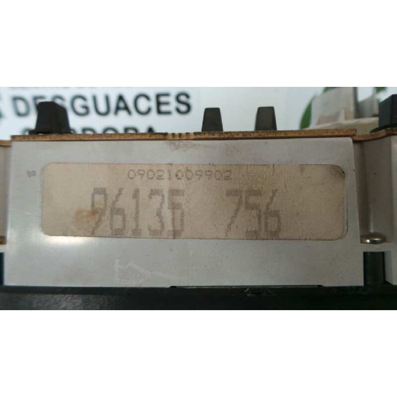 Recambio de cuadro instrumentos para citroën xantia berlina 1.6 referencia OEM IAM 96135756  