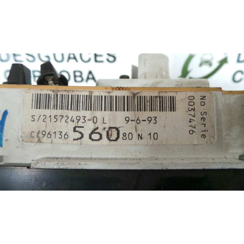 Recambio de cuadro instrumentos para citroën xantia berlina referencia OEM IAM 9613656080  215724930L